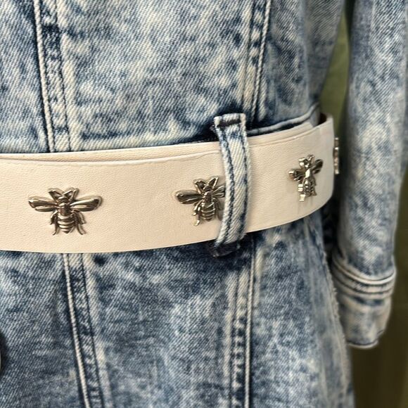 Retrofête One-Shoulder Denim romper, L - Picture 7 of 14